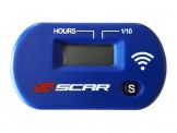 Scar Wireless-Stundenzähler Blau