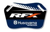 RFX Pit Board Inc. Pen - Husqvarna Blauw