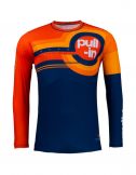 Pull-In 2023 Race Crossshirt Oranje / Navy maat XL