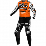 FXR 2024 Podium MX Jugend Motocross-Ausrüstung Orange / Weiß