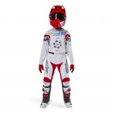 Alpinestars 2024 Racer Hana Jugend Motocross-Ausrüstung Weiß / Rot