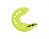 Acerbis X-Brake Universele Voorremschijfbeschermer Fluor geel