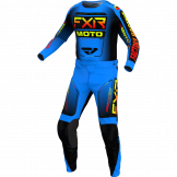 FXR 2024 Clutch MX Jugend Motocross-Ausrüstung Infernoblau / Schwarz / Fluor-Gelb / Orange