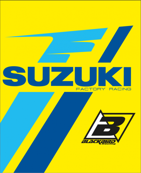 Blackbird Grip Cover Replica Team Suzuki KSRT