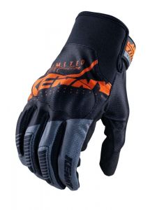 Kenny 2024 Defender Motocross Handschuhe Schwarz / Grau / Orange