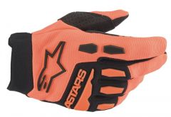 Alpinestars 2024 Full Bore Jugend Motocross Handschuhe Orange / Schwarz