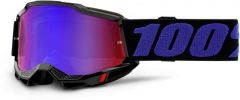100% 2022 Youth Accuri 2 Moore Motocross-Brille (Linse: Mirror Blue Red)