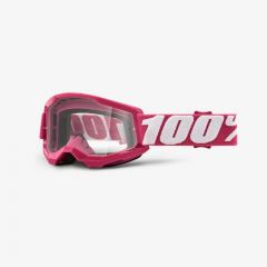100% 2022 Strata 2 Jugend Motocross-Brille Fletcher (Linse: Klar)