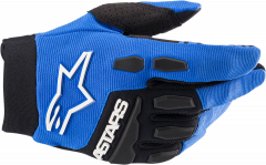 Alpinestars 2024 Full Bore Jugend Motocross Handschuhe Blau / Schwarz
