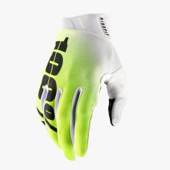 100% Ridefit Motocross Handschuhe Gelb, Größe S