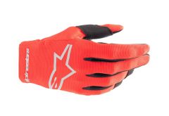 Alpinestars 2024 Radar Jugend Motocross Handschuhe Rot / Silber
