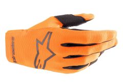 Alpinestars 2024 Radar Motocross Handschuhe Orange / Schwarz