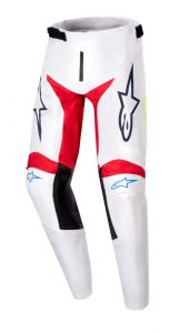 Alpinestars 2024 Racer Hana Jugend Motocross Hose Weiß / Rot